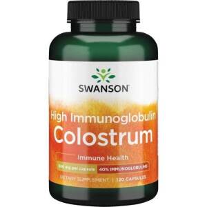 SWANSON High IG Colostrum 500mg 120 kaps - Nuvalia
