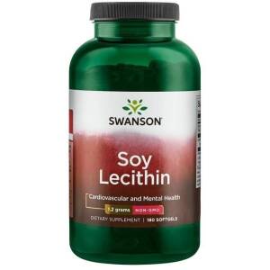 SWANSON Lecytyna 1200mg 180 kaps - Nuvalia