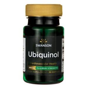 SWANSON Ubiquinol 200mg 30sgels - Nuvalia